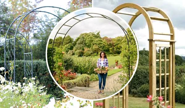 Round top garden arches
