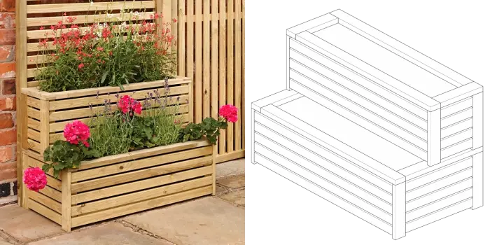 Rowlinson Tier Planter