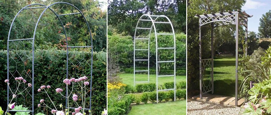 metal garden arches