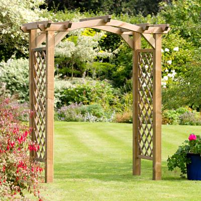 zest wooden arch