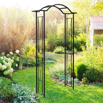 Panacea Camberwell Wave Top Metal Arch